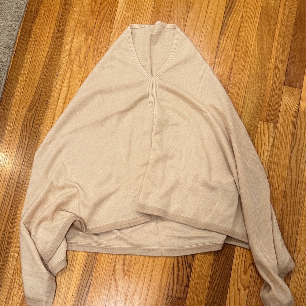 Cashmere shawl/poncho never worn